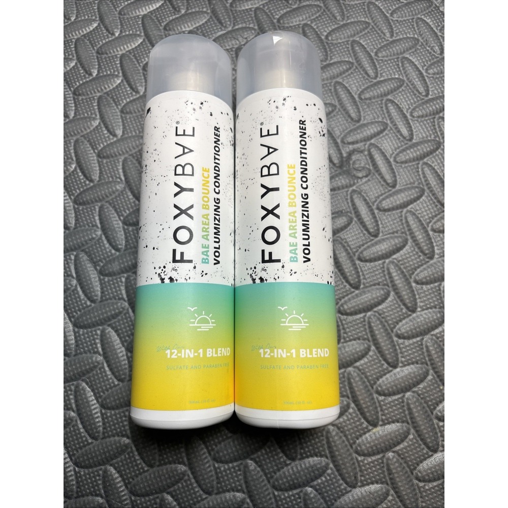 FoxyBae Bae Area Bounce Volumizing Conditioner 12 oz 2 Pack New BB 07/2027